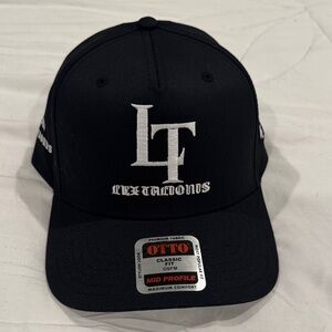 OTTO Black 'LT' Embroidered Baseball Cap